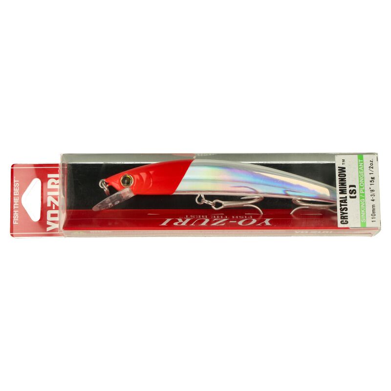 Yo-Zuri Crystal Minnow Sinking 110mm 15gr