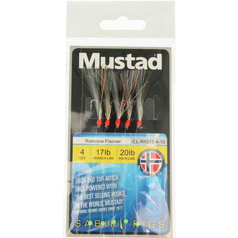 Mustad Rainbow Flasher sabiki