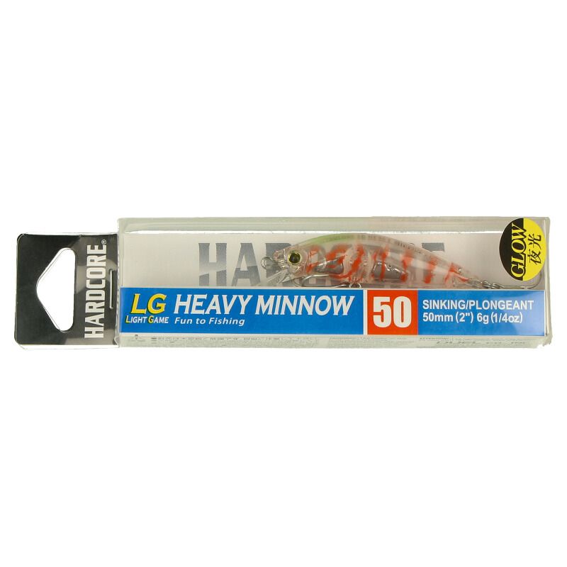 Hardcore LG Heavy Minnow 50 Sinking