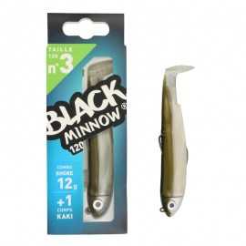 14856-Fiiish Black Minnow Combo 120 mm